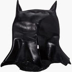 Adult Batman Mask with Cowl and Logo - worldclasscostumes