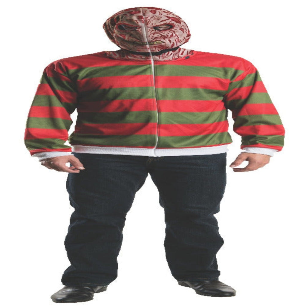 Adult Freddy Krueger Hoodie - worldclasscostumes