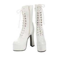 Adult Short White Boots - worldclasscostumes