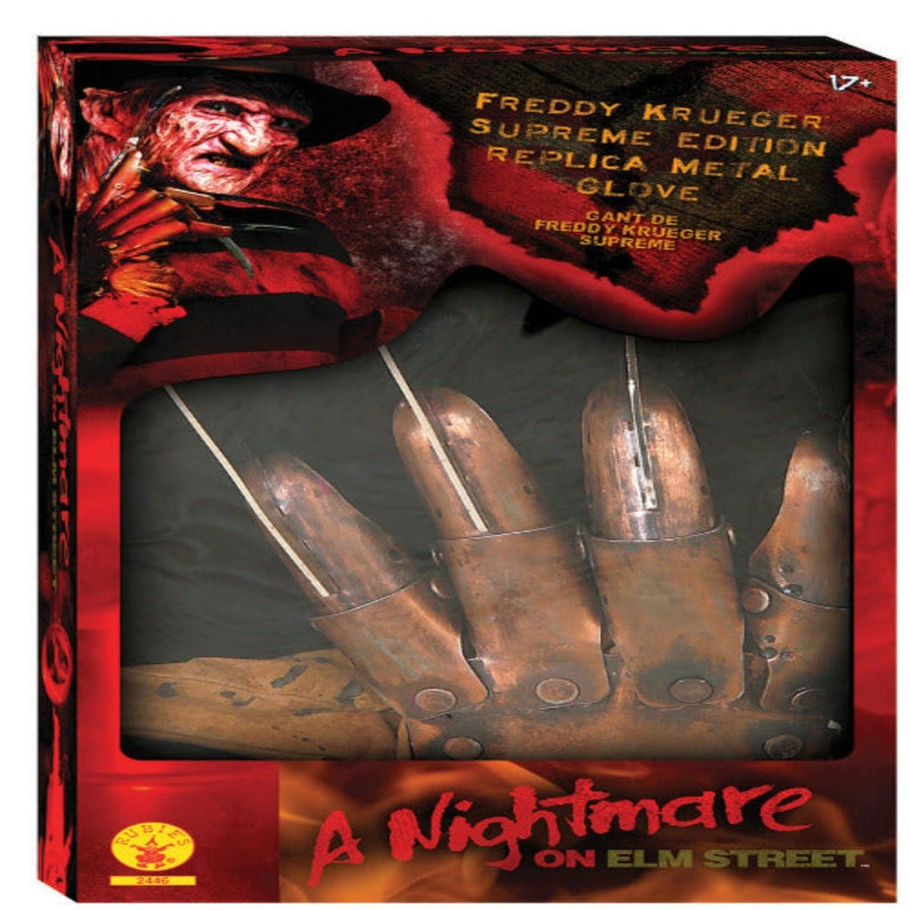 Adult Supreme Edition Freddy Replica Metal Glove - worldclasscostumes