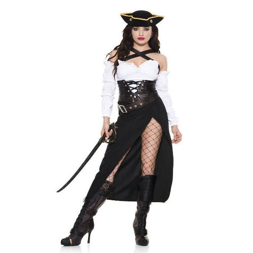 Adventurous Captain Women Costume - worldclasscostumes