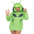 Alien fleece hoodie dress. - worldclasscostumes