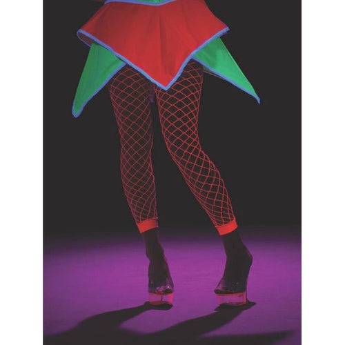 Alien Raver Fishnet Leggings - worldclasscostumes