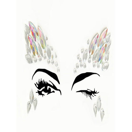 Arista Adhesive Face Jewels Sticker - worldclasscostumes