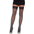 Ash Cable Net Thigh Highs - worldclasscostumes