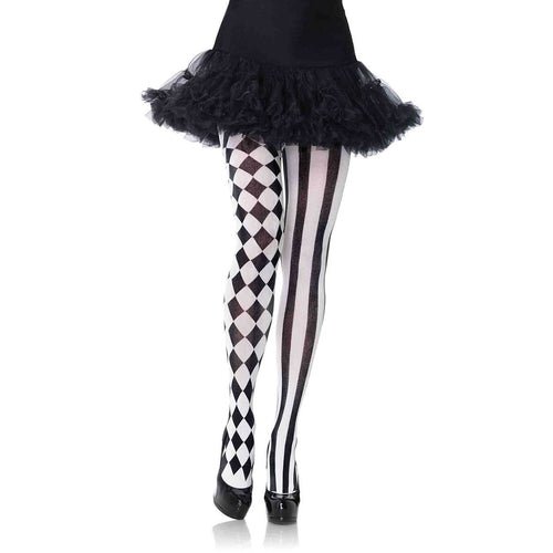 Aura Harlequin Women's Tights - worldclasscostumes