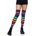 Aurora Rainbow Thigh High Socks - worldclasscostumes