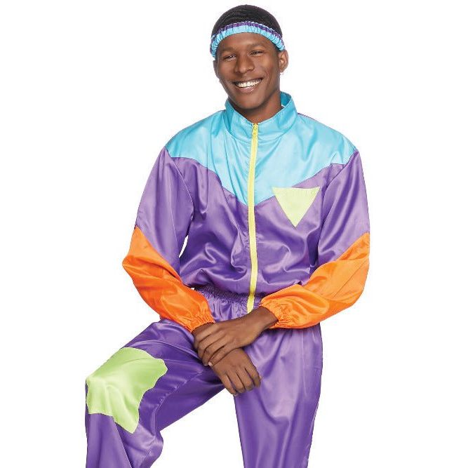 Awesome 80"s Track Suit Costume - worldclasscostumes