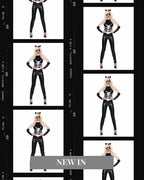 4 PC Panther Lady Costume