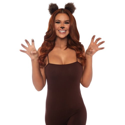 Bear Ear Animal Costume Headband - worldclasscostumes