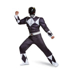 Black Ranger Classic Muscle Adult - worldclasscostumes