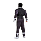 Black Ranger Classic Muscle Adult - worldclasscostumes