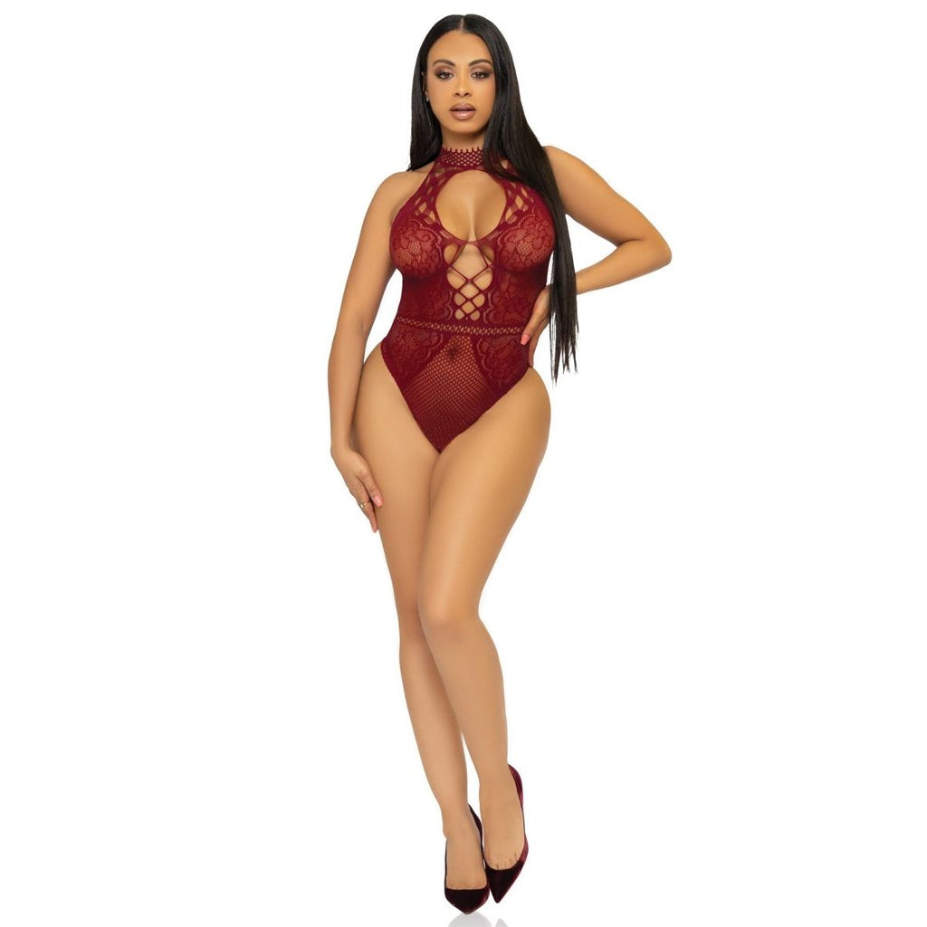 Bring The Heat Lace Bodysuit - worldclasscostumes