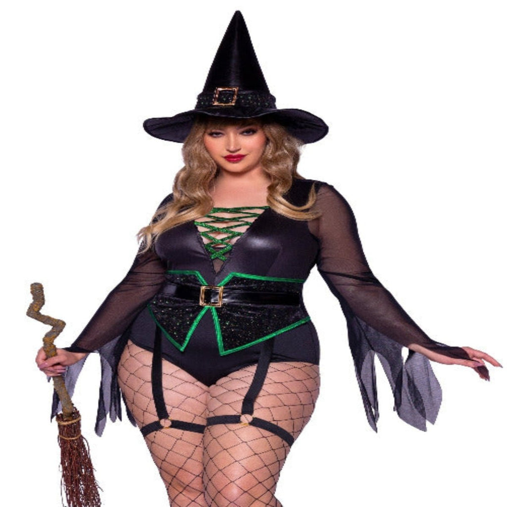 Broomstick Babe Womens Costume - worldclasscostumes