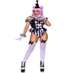 Captivating Circus Clown Womens Costume - worldclasscostumes