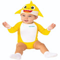 Child Baby Shark Infant One Piece Jumpsuit and Cap - worldclasscostumes