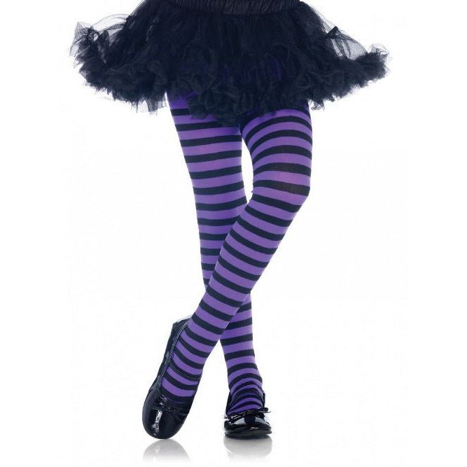 Childrens Stripe Tights - worldclasscostumes