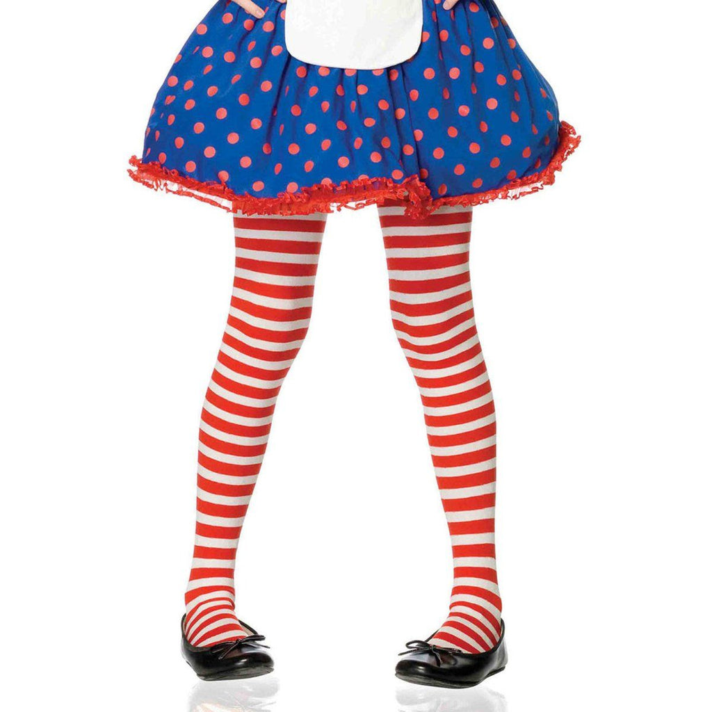 Childrens Stripe Tights - worldclasscostumes