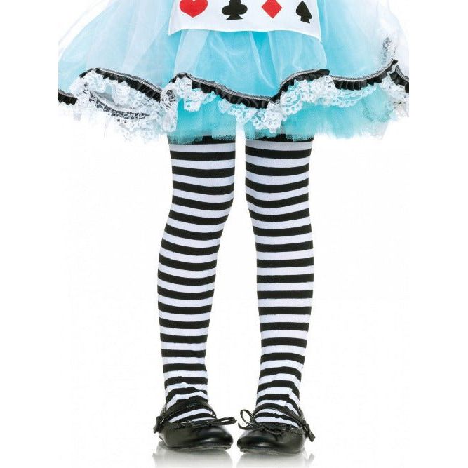 Childrens Stripe Tights - worldclasscostumes