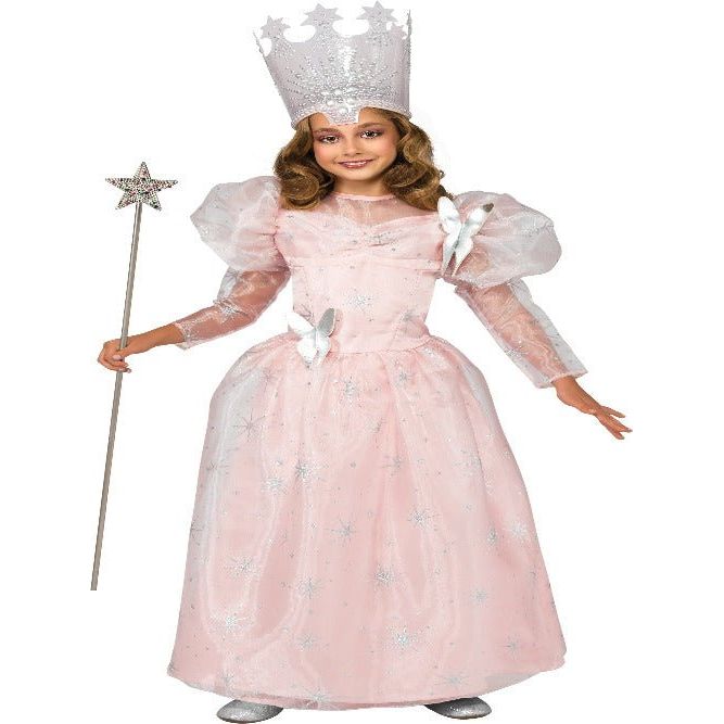 Classic Deluxe Kids Glinda the Good Witch Costume - worldclasscostumes