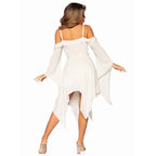 Cotton gauze bell sleeved peasant dress - worldclasscostumes