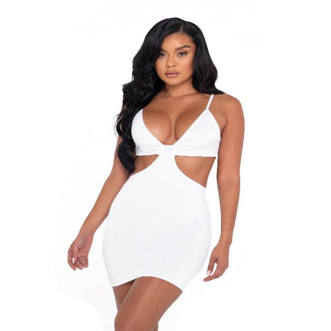 Cutout Sculpted Mini Dress - worldclasscostumes