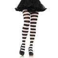 Darby Striped Opaque Tights - worldclasscostumes