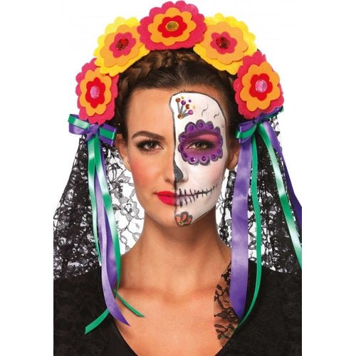 Day of the Dead Headband - worldclasscostumes