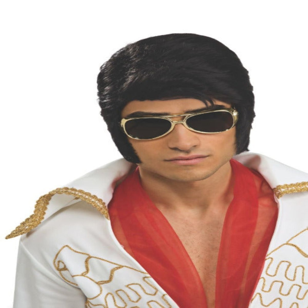 Deluxe Adult Elvis Presley Wig - worldclasscostumes