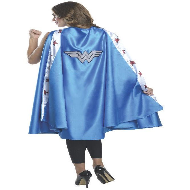 Deluxe Adult Wonder Woman Cape - worldclasscostumes