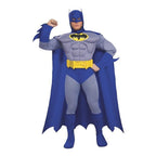 Deluxe Muscle Chest Adult Batman Costume - Brave and the Bold - worldclasscostumes