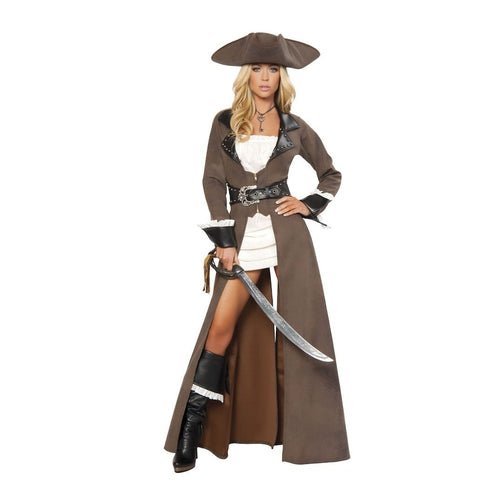 Deluxe Pirate Captain Costume - worldclasscostumes