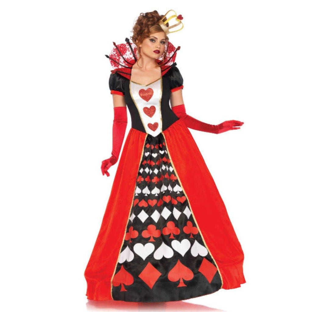 Deluxe Queen Of Hearts Costume - worldclasscostumes