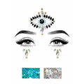Divinity Adhesive Face Jewels Sticker - worldclasscostumes