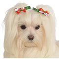 Dog Festive Hair Bows - worldclasscostumes