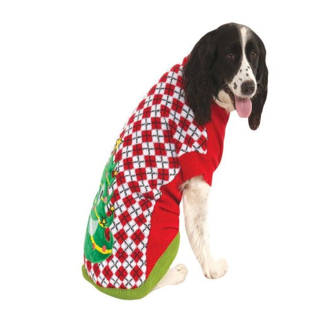 Dog Ugly Christmas Sweater - Christmas Tree - worldclasscostumes
