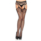 Duchess Garter Belt Fishnet Stockings - worldclasscostumes