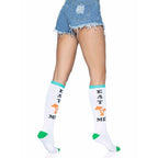 Eat Me Knee High Socks - worldclasscostumes