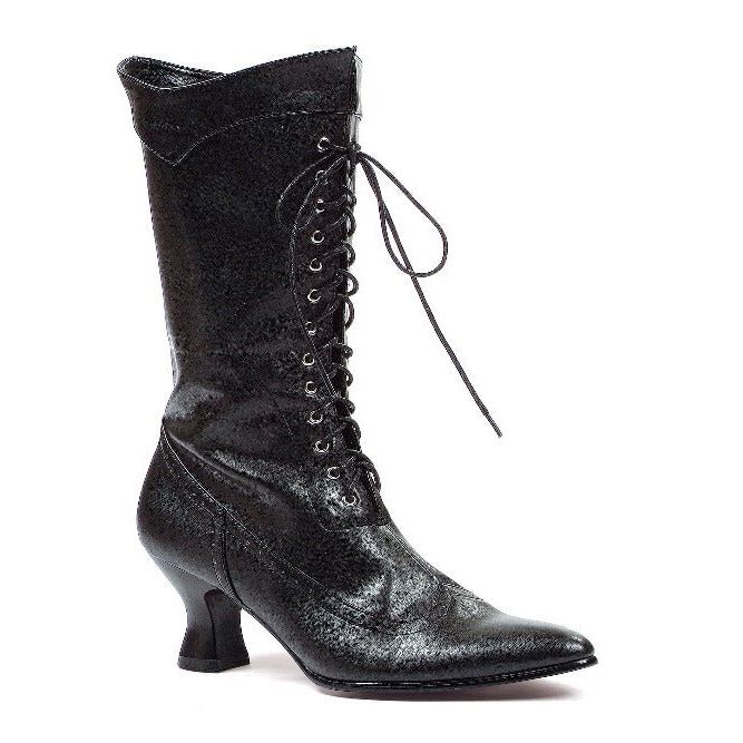 Ellie Shoes Women's 253-Rebecca Lace Heel Boot - worldclasscostumes