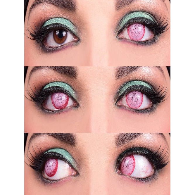 Embryo - Cosplay Pink Colored Contact lenses - worldclasscostumes