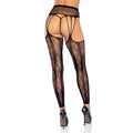 Eva Striped Garter Belt Stockings - worldclasscostumes