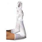 Extra Long Opera Length Satin Gloves - worldclasscostumes