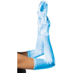 Extra Long Opera Length Satin Gloves - worldclasscostumes