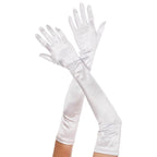 Extra long satin gloves - worldclasscostumes