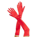 Extra long satin gloves - worldclasscostumes