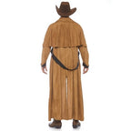 Faux Suede Western Coat Costume - worldclasscostumes