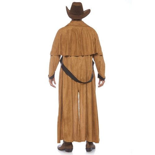 Faux Suede Western Coat Costume - worldclasscostumes