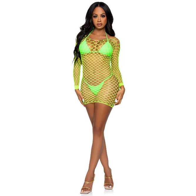 Find Me In Paradise Net Mini Dress - worldclasscostumes