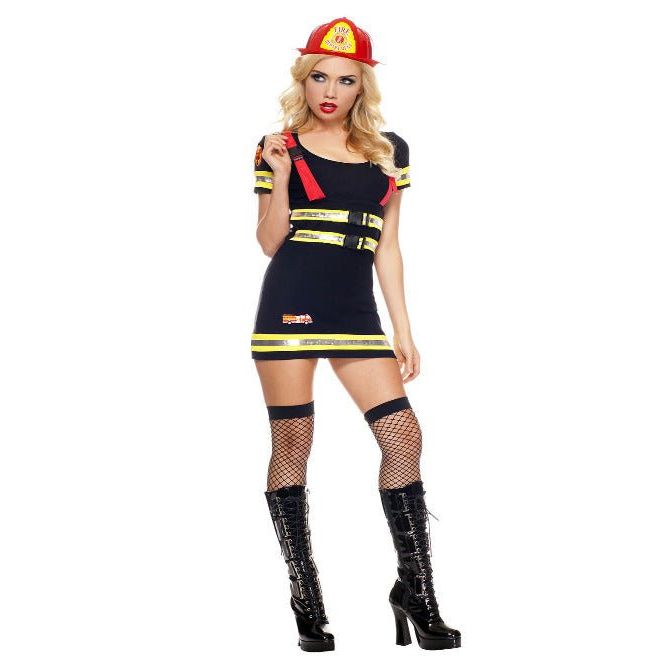 Fire Hazard Honey Women Costume - worldclasscostumes