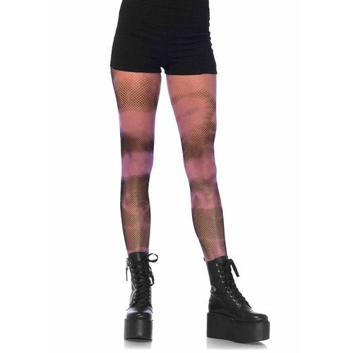Fishnet Tie-Dye Pantyhose - worldclasscostumes